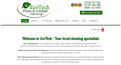 Desktop Screenshot of ecotechovencleaning.co.uk