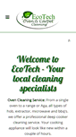 Mobile Screenshot of ecotechovencleaning.co.uk